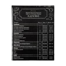 Магнит-шпаргалка "Время приготовления мяса" 11*8,5 см Marmiton /360/24